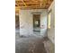 Interior view of new construction highlighting block walls, window openings, and an open floor plan at 166 Hammock Preserve Loop, Winter Garden, FL 34787