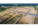 Aerial view of residential construction site with multiple homes in various stages of development at 17505 Glossy Pomelo Way, Winter Garden, FL 34787