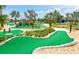 Enjoy a round of miniature golf at the community's well-maintained green with landscaping at 3197 Pequod Pl, Kissimmee, FL 34746