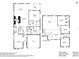 Detailed floor plan showcasing the layout of the home's two floors, including room dimensions and features at 3430 Halsway Dr, Orlando, FL 32824