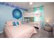 Charming ' bedroom with bunk beds and mermaid decor at 432 Ocean Course Ave, Davenport, FL 33896