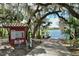 Picturesque boat ramp with lush trees; the perfect spot to get out on the water at 411 Lazio Cir, Debary, FL 32713