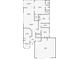 Detailed floorplan showcasing the layout of the home including bedrooms, bathrooms, kitchen, and living areas at 6065 Dory Way, Tavares, FL 32778