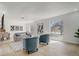 Bright living room with large windows, recessed lighting, and luxury vinyl plank floors at 7531 Lodge Pole Trl, Winter Park, FL 32792