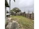 Fenced backyard with mature trees and potential for outdoor living at 2600 Elm Ave, Sanford, FL 32773