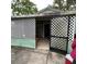 This is the exterior entrance to an enclosed garage at 2600 Elm Ave, Sanford, FL 32773