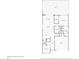 Floor plan of the first story showing living room, dining room, kitchen, bedroom, and garage at 14384 Alafaya Oak Bnd, Orlando, FL 32828