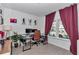 Bright office space with windows and a modern desk setup, ideal for working from home at 1795 Nw 44Th Ct Rd, Ocala, FL 34482
