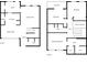 Detailed floor plan of the two-story townhome at 1838 Warringwood Dr # B-3, Orlando, FL 32839