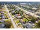 Aerial view of house in neighborhood with well-kept lawn and street access at 2665 Windsor Heights St, Deltona, FL 32738