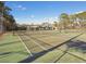 Well-maintained community tennis court, perfect for enjoying a game with friends and Gathering at 4353 Shadow Crest Pl # 3, Orlando, FL 32811