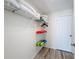 Functional closet space with shelving for linens and personal items at 458 Hollinghead Loop, Davenport, FL 33896