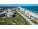 Beautiful aerial view of condo building on beach near golf course and ocean at 4651 S Atlantic Ave # 2030, Ponce Inlet, FL 32127