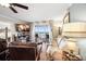Spacious living room boasts water views, hardwood floors, and comfortable seating at 4651 S Atlantic Ave # 2030, Ponce Inlet, FL 32127