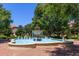 Beautiful water fountain feature with multiple spouts surrounded by lush landscaping at 528 Lobelia Dr, Lake Mary, FL 32746