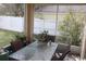 Covered patio area with table and chairs, overlooks the backyard at 536 Dunoon St, Ocoee, FL 34761