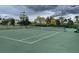 Well-maintained community tennis courts for recreational games and sports activities at 536 Dunoon St, Ocoee, FL 34761