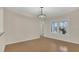 Dining room with pendant lighting and hardwood floors at 5569 Jessamine Ln, Orlando, FL 32839