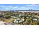 An aerial view of the property is close to both the beach and the bay at 7 Clarendon Ct, Daytona Beach, FL 32118
