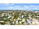 This aerial view shows the neighborhood and the proximity to the bay at 7 Clarendon Ct, Daytona Beach, FL 32118