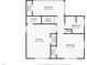The second floor plan shows the primary bedroom, two other bedrooms, and a bathroom at 7 Clarendon Ct, Daytona Beach, FL 32118