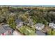 Bird's-eye view of a home featuring a pool, backyard, and inviting outdoor space at 718 E Livingston St, Orlando, FL 32803