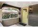 Charming front porch with a bright yellow door and craftsman details at 718 E Livingston St, Orlando, FL 32803