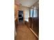 Beautiful bathroom featuring a glass shower, bathtub, and doorway to the main bedroom at 7525 Colbury Ave, Windermere, FL 34786