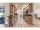 Well-appointed kitchen with custom cabinets and stainless steel appliances at 825 Rosemere Cir, Orlando, FL 32835
