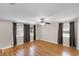 Spacious bedroom featuring hardwood floors and natural light at 864 Naples Dr, Orlando, FL 32804