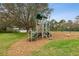 A colorful community playground area featuring a jungle gym, swing set, and other recreational equipment at 892 Cool Springs Cir, Ocoee, FL 34761