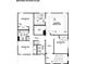 Detailed second floor plan including Primary bedroom, 3 additional bedrooms, 2 baths, and laundry at 11604 Acosta Ave, Orlando, FL 32836