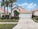 Charming single-Gathering home with a well-manicured lawn, a two-car garage and a beautiful red tile roof at 13336 Lake Turnberry Cir, Orlando, FL 32828