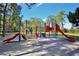 Colorful playground equipment awaits of all ages at 14226 Nell Dr, Orlando, FL 32832