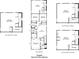 Second floor retreat floorplan options showing a loft, storage, bath, and wet bar at 1971 Iorio St, St Cloud, FL 34771