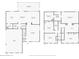 Detailed floor plan of the house layout, including room dimensions and placement at 2040 Touchwood Ct, Apopka, FL 32712