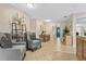 Open living room featuring tile floors, neutral paint, and comfortable seating at 113 Wheatland Ct, Longwood, FL 32779