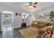Relaxing living space with access to an eat-in kitchen and backyard at 119 Mayfair Cir, Sanford, FL 32771