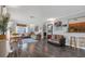 Spacious living room with hardwood floors, neutral colors, and ample natural light at 119 Mayfair Cir, Sanford, FL 32771