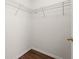 Empty walk-in closet with wood floor and wire shelving at 1600 Amboy Dr, Deltona, FL 32738