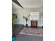 Inviting living room area with stylish furniture and a large rug at 3117 Shady Pine Ave, Winter Park, FL 32792