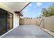 Spacious patio area with privacy fence, perfect for outdoor enjoyment at 4036 Shannon Brown Dr, Orlando, FL 32808