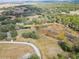 An aerial view of a vineyard estate with multiple ponds surrounded by greenery at 5117 Cr 316A, Bushnell, FL 33513