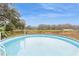 Above ground pool with serene surroundings is ideal for relaxation and outdoor fun at 5117 Cr 316A, Bushnell, FL 33513