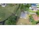 Aerial view of the property showcasing a large lot and surrounding neighborhood at 536 Kilimanjaro Dr, Kissimmee, FL 34758