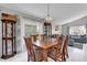 Elegant dining room offering ample seating, complemented by decorative accents and natural light at 551 Majesty Dr, Davenport, FL 33837