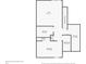 Floor plan of the house showing a loft, storage space, bedroom, and bathroom at 6105 Citrus Grove Ct, St Cloud, FL 34771