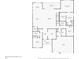 Floor plan of the house showcasing the layout of the kitchen, living room, bedrooms, and other spaces at 6105 Citrus Grove Ct, St Cloud, FL 34771