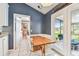 Bright dining area with access to outdoor patio at 743 Riverbend Blvd, Longwood, FL 32779