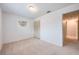 Neutral bedroom space with a large closet, carpeted floors, and natural light at 858 Darwin Dr, Altamonte Springs, FL 32701